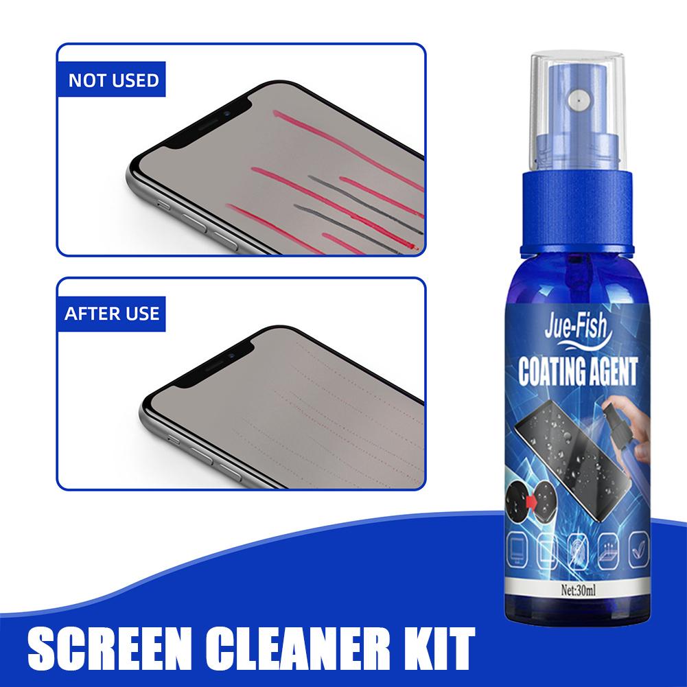 Screen Cleaner Spray - Liquid Screen Protector Spray Screen Hydrophobic