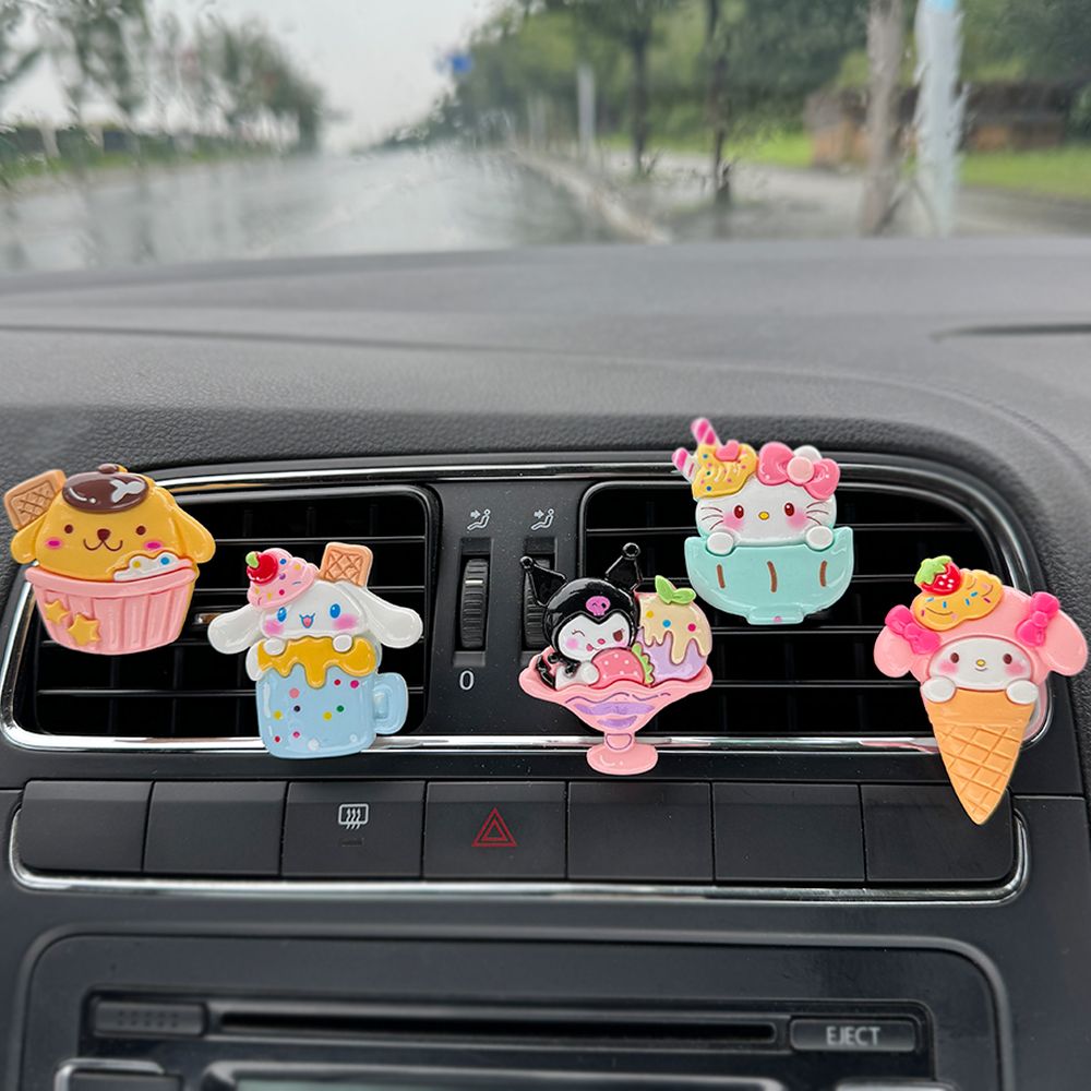 Kawaii Tech Accessories - Sanrio Kuromi Car Aromatherapy Accessory Ventilation