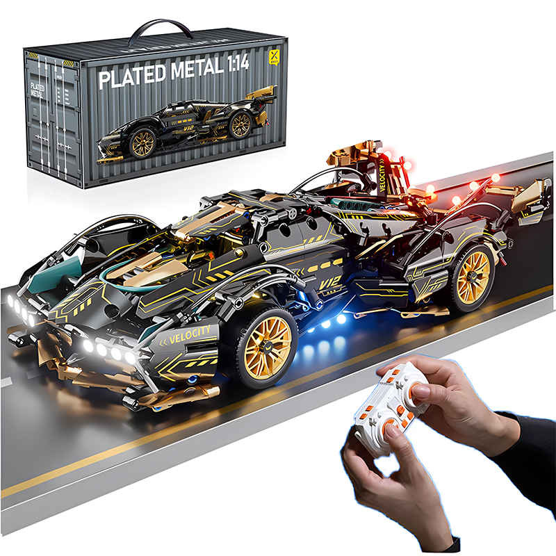 Tech Accessories Gifts - 2024 Black V12 Block Roadster RC