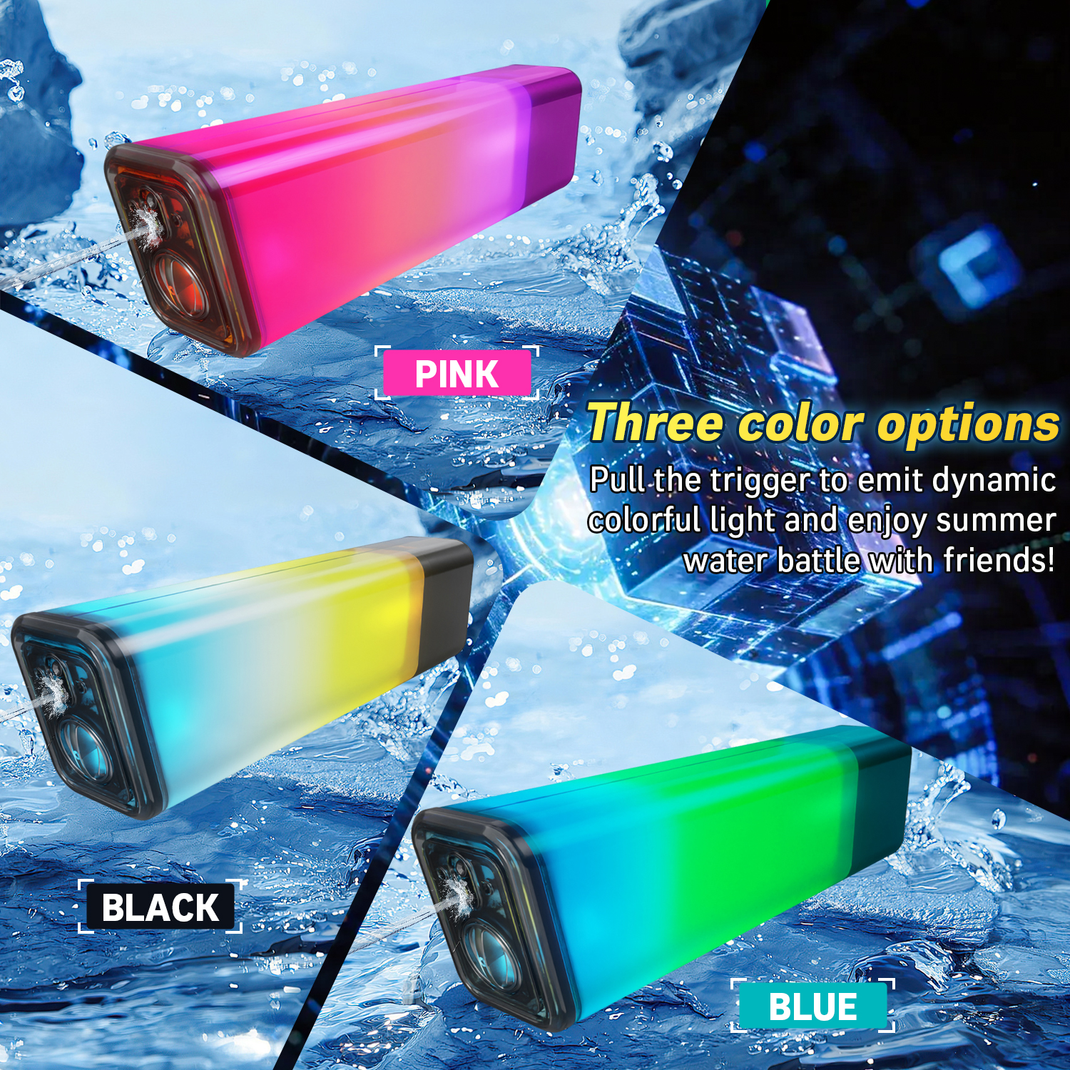 Tech Accessories For Kids - Auto-Fill Electric Water Gun for Cool