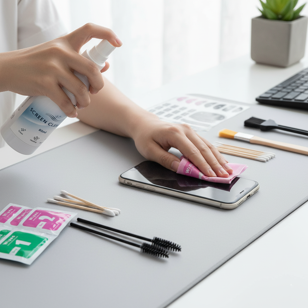 Phone & Tablet Screen Cleaning - مراجعة Screen Cleaner Spray وسعره