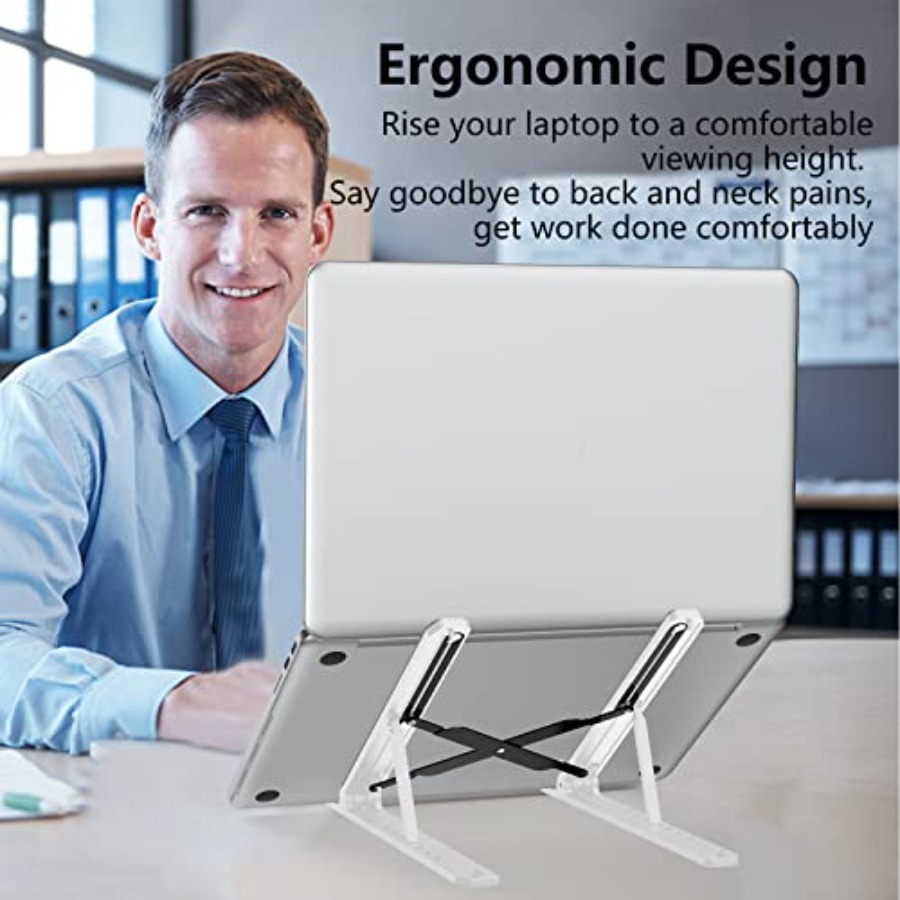 Laptop Stand for Desk, Adjusta - مراجعة Laptop Stand Bamboo وسعره