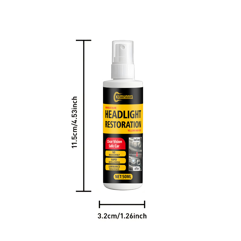 Car Headlight Restoration Spra - مراجعة Screen Cleaner Spray وسعره