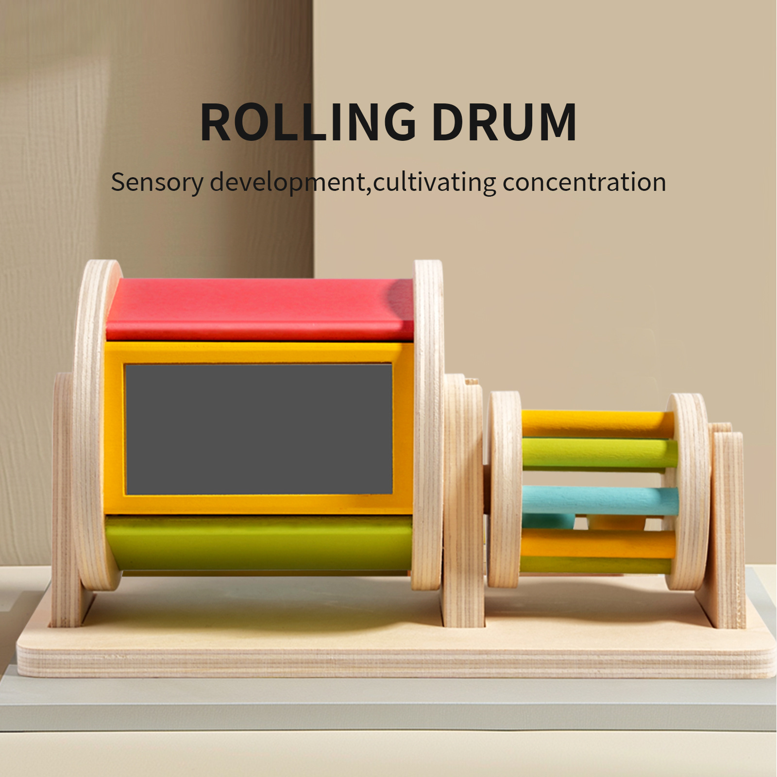 Wooden Montessori Color Rollin - مراجعة Tech Accessories Gifts وسعره