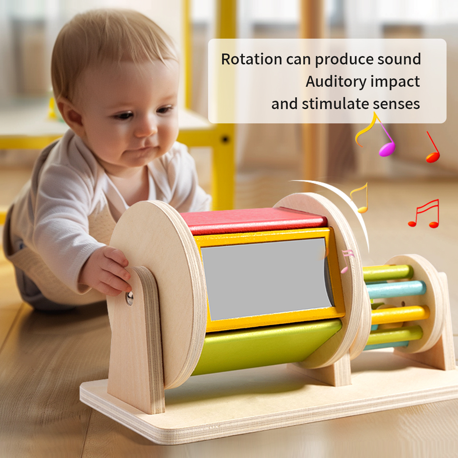 Wooden Montessori Color Rollin - مراجعة Tech Accessories Gifts وسعره