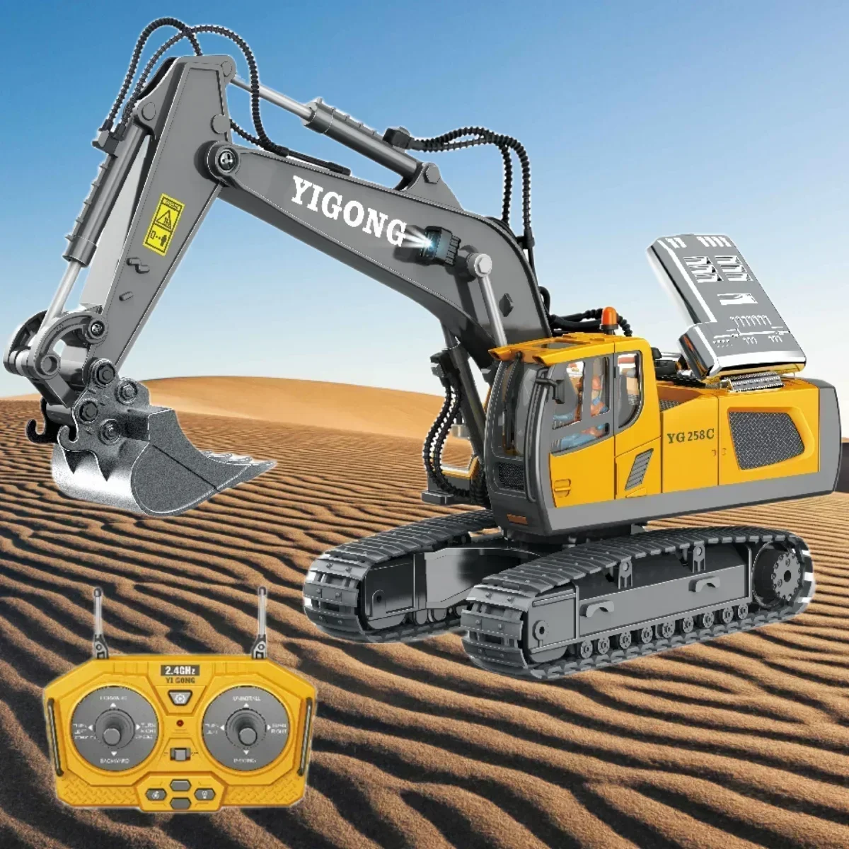 Excavator Dump Trucks 2.4G Hig - مراجعة Tech Accessories Gifts وسعره