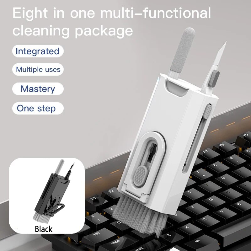 8 In 1 Cleaning Kit Keyboard C - مراجعة Screen Cleaner Spray وسعره