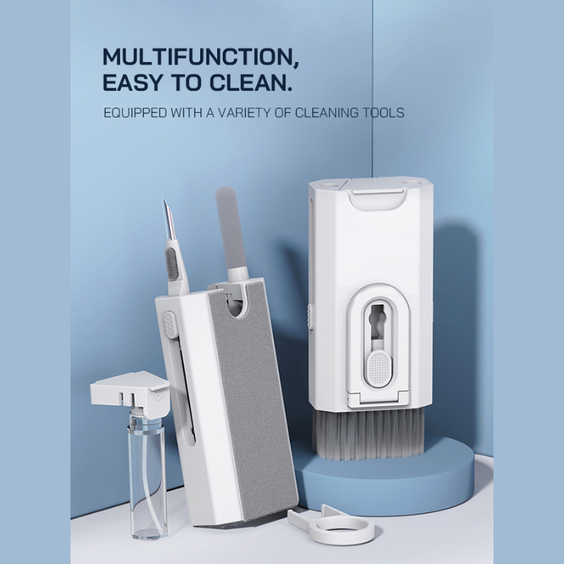 8 In 1 Cleaning Kit Keyboard C - مراجعة Screen Cleaner Spray وسعره