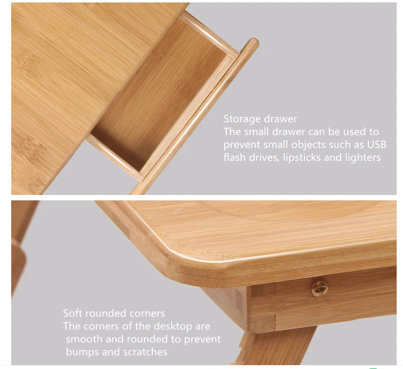 for Folding Multifunction Lapt - مراجعة Laptop Stand Bamboo وسعره