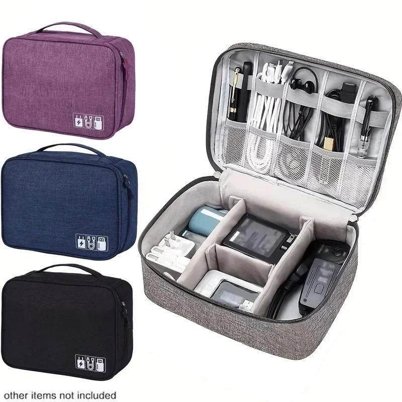 Electronics Organizer Travel C - مراجعة Tech Accessories Travel Case وسعره