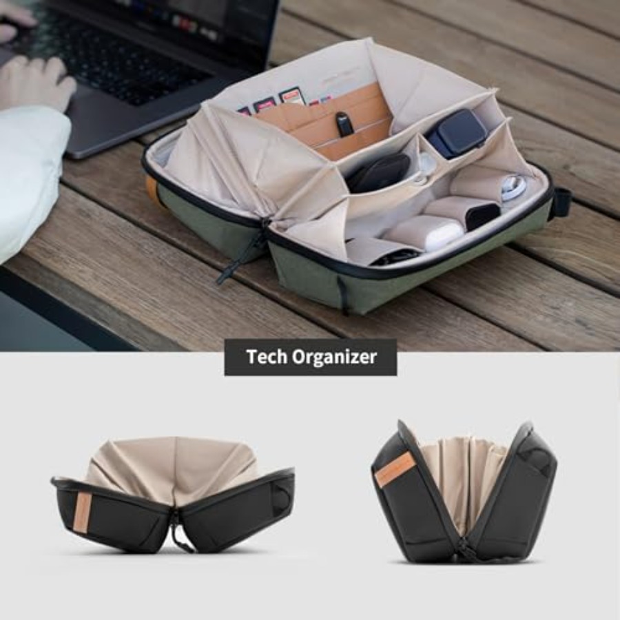 Travel Tech Organizer Waterpro - مراجعة Tech Accessories Travel Case وسعره