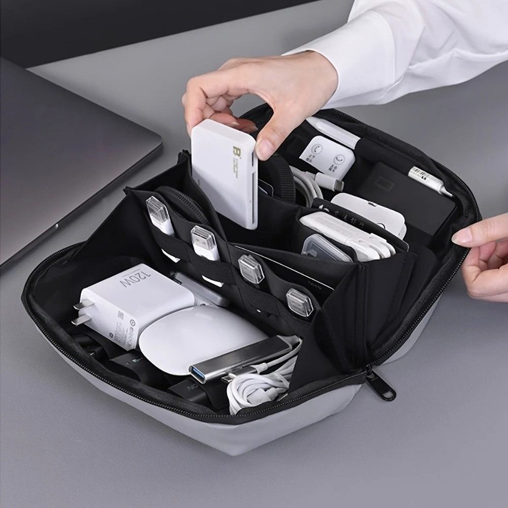Portable Data Cable Storage Ba - مراجعة Tech Accessories For Travel وسعره