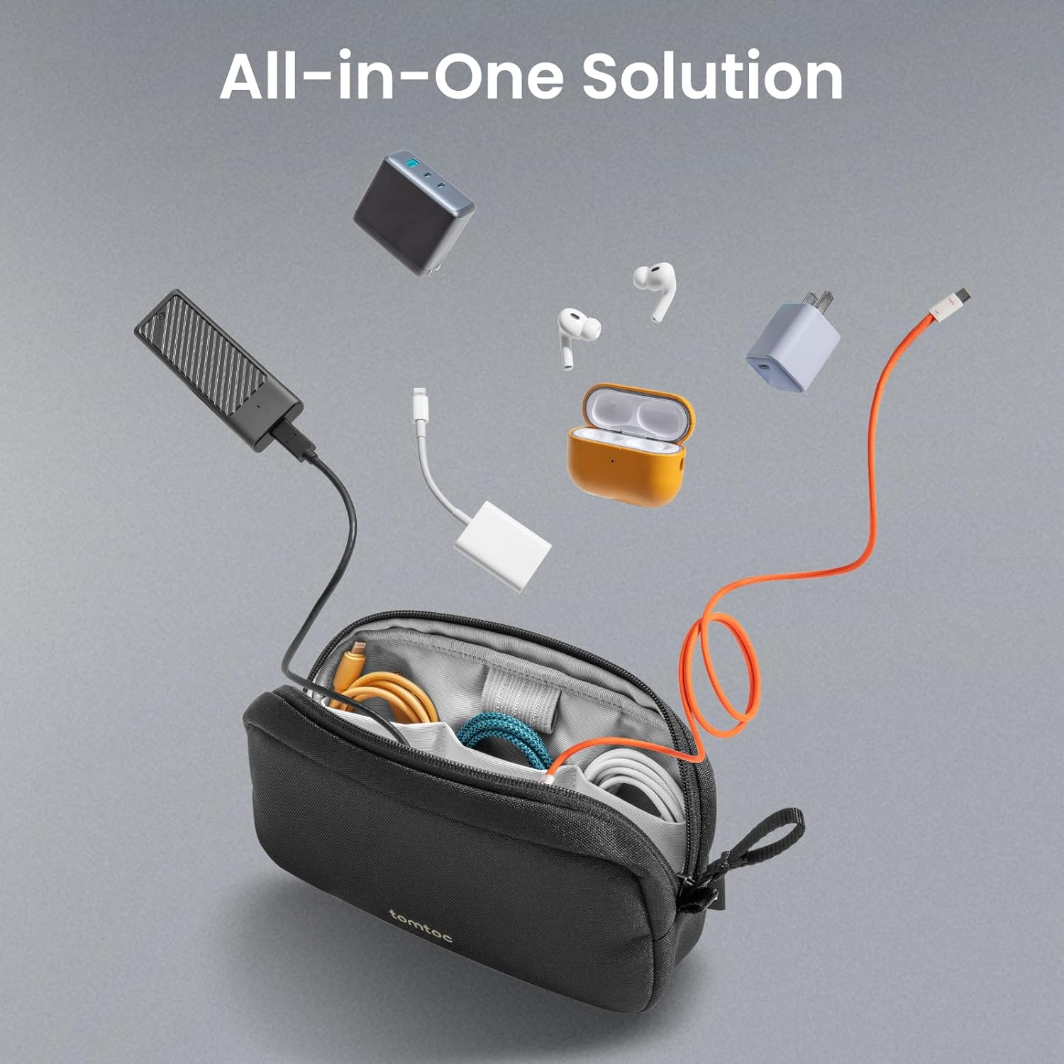 Electronics Organizer Travel C - مراجعة Tech Accessories Travel Case وسعره