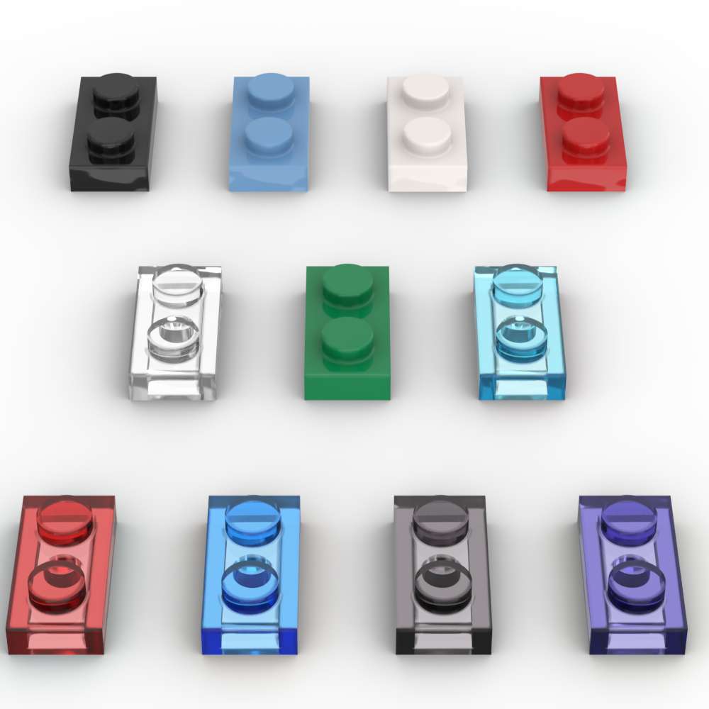 MOC 10PCS Plate 1x2 3023 Build - مراجعة Tech Accessories For Kids وسعره