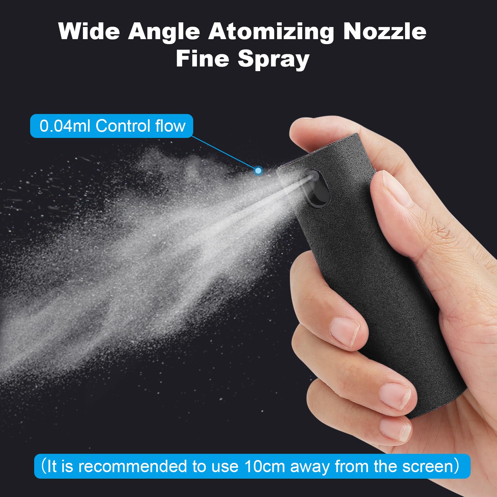2-in-1 Mobile Phone Screen Spr - مراجعة Screen Cleaner Spray وسعره