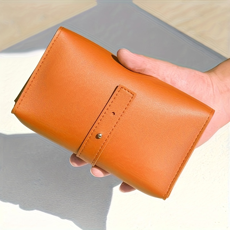 1pc PU Leather Multi-Compartme - مراجعة Tech Accessories Travel Case وسعره