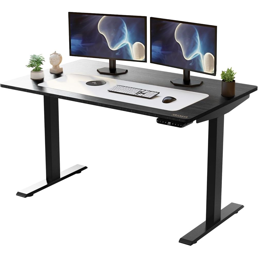 RISE UP dual motor electric st - مراجعة Laptop Stand Bamboo وسعره