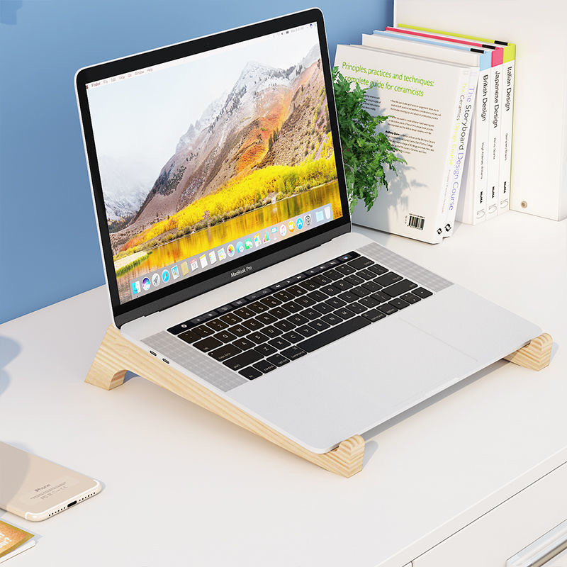 Laptop Stand for MacBook Pro N - مراجعة Laptop Stand Bamboo وسعره