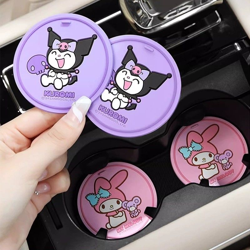 Anime Sanrio Kuromi Car Cup Ho - مراجعة Kawaii Tech Accessories وسعره