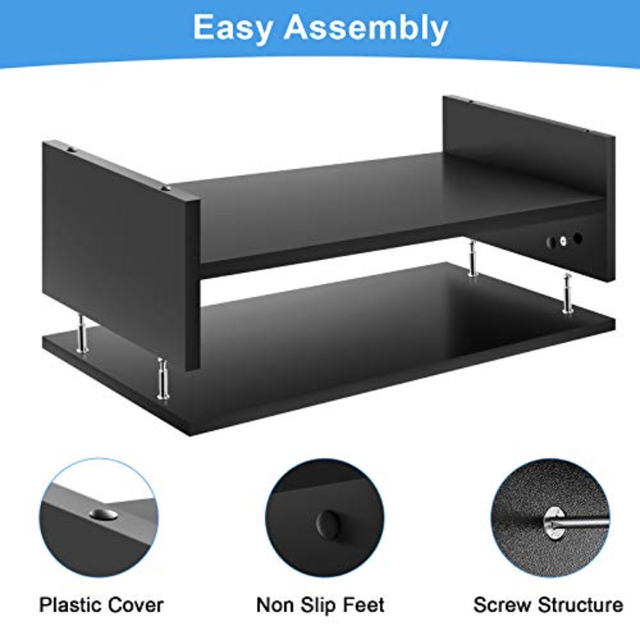 Monitor Stand Riser, 2 Pack 16 - مراجعة Laptop Stand Bamboo وسعره