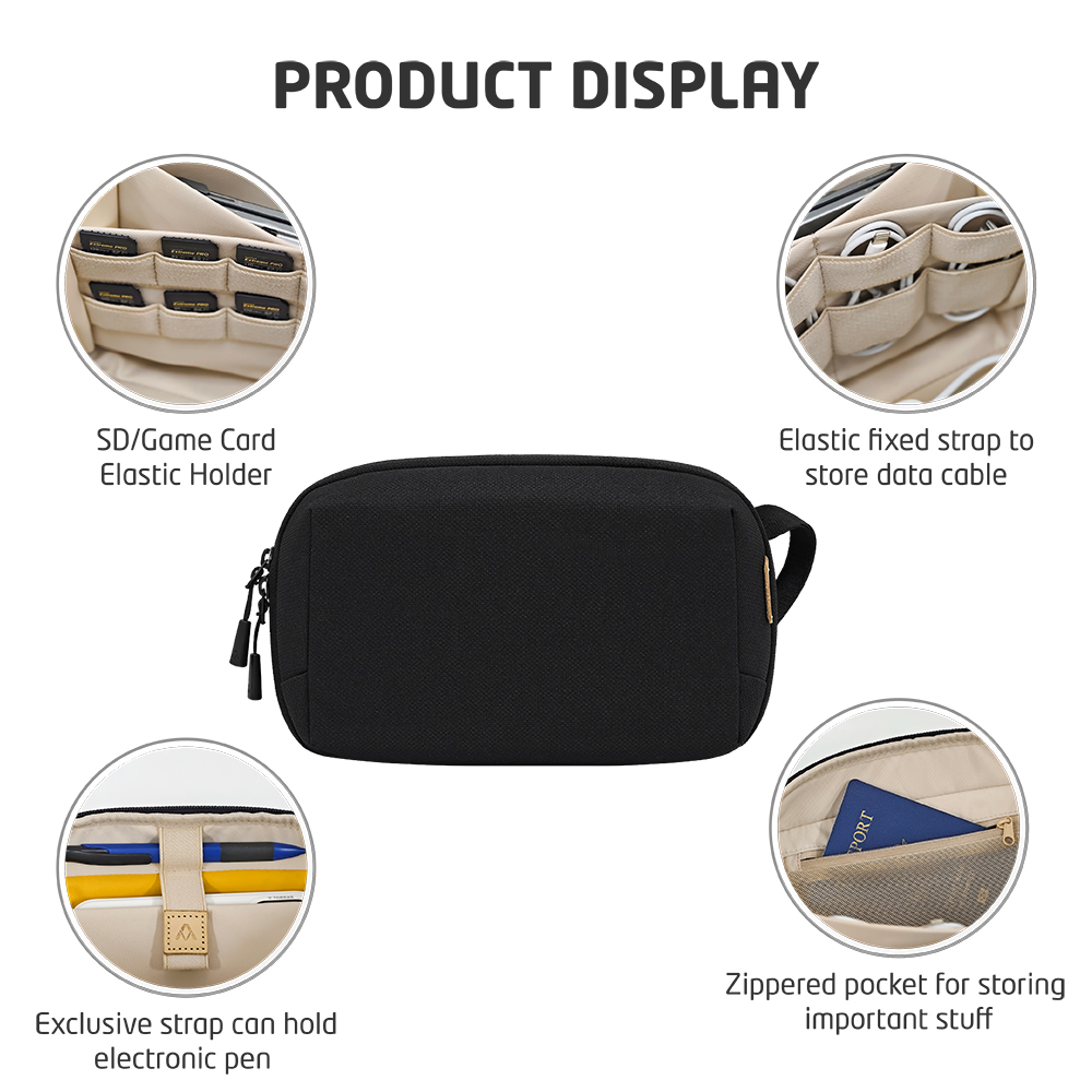 Travel Tech Bag, Electronics A - مراجعة Tech Accessories Travel Case وسعره
