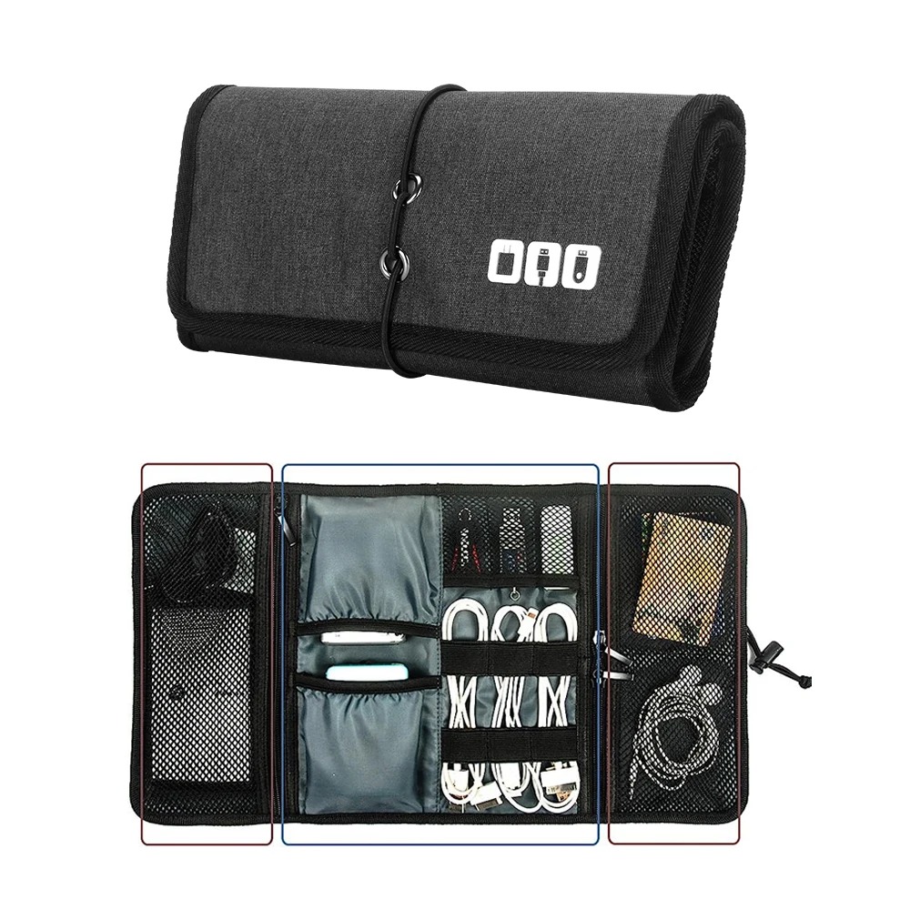 Electronic Organizer Cord Pouc - مراجعة Tech Accessories Travel Case وسعره