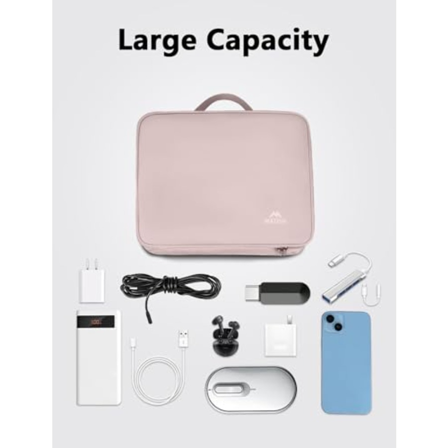 Travel Cord Organizer for Wome - مراجعة Tech Accessories Travel Case وسعره