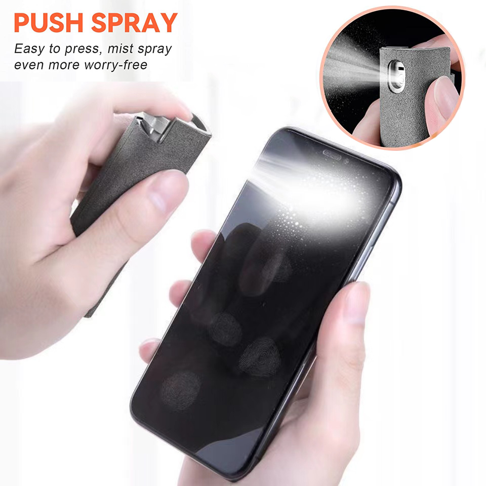 2 In 1 Phone Screen Cleaner Sp - مراجعة Screen Cleaner Spray وسعره