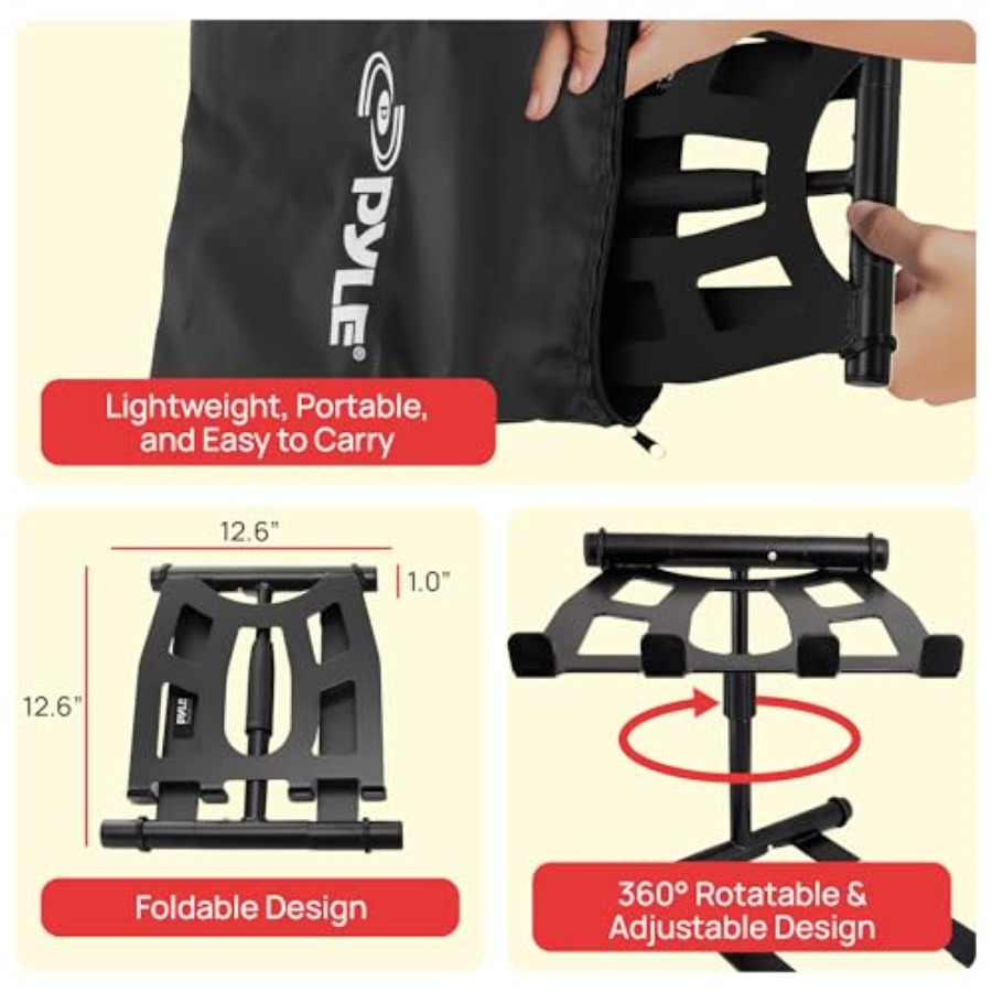 Portable Folding Laptop Stand  - مراجعة Laptop Stand Bamboo وسعره