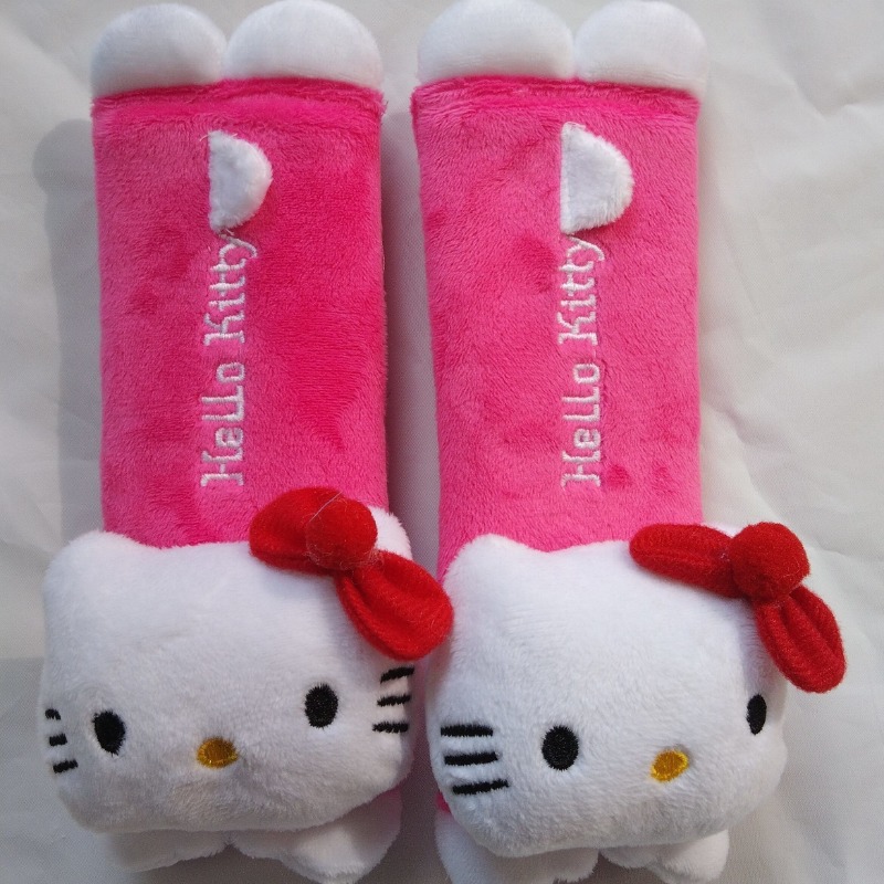 Sanrio Car Seat Belt Shoulder  - مراجعة Kawaii Tech Accessories وسعره